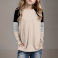 thumbnail image 1 of Cowsor Chandail à Manches Longues à Col Rond pour Enfants – Mélange de Coton Doux, Unisexe (4-14 Ans), 1 of 6