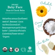 Earth Mama Organic Baby Face Nose and Cheek Balm, 2 fl oz