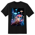 thumbnail image 2 of Plus Size Shirt for Women Black Tops for Women Short Sleeves Shirt for Women Mushroom1 T Shirt Crewneck Shirt for Women XS, 2 of 5