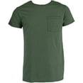 thumbnail image 4 of Fruit of the Loom Men's Short Sleeve Assorted Pocket T-Shirts, Extended Sizes, 4 Pack, 4 of 8