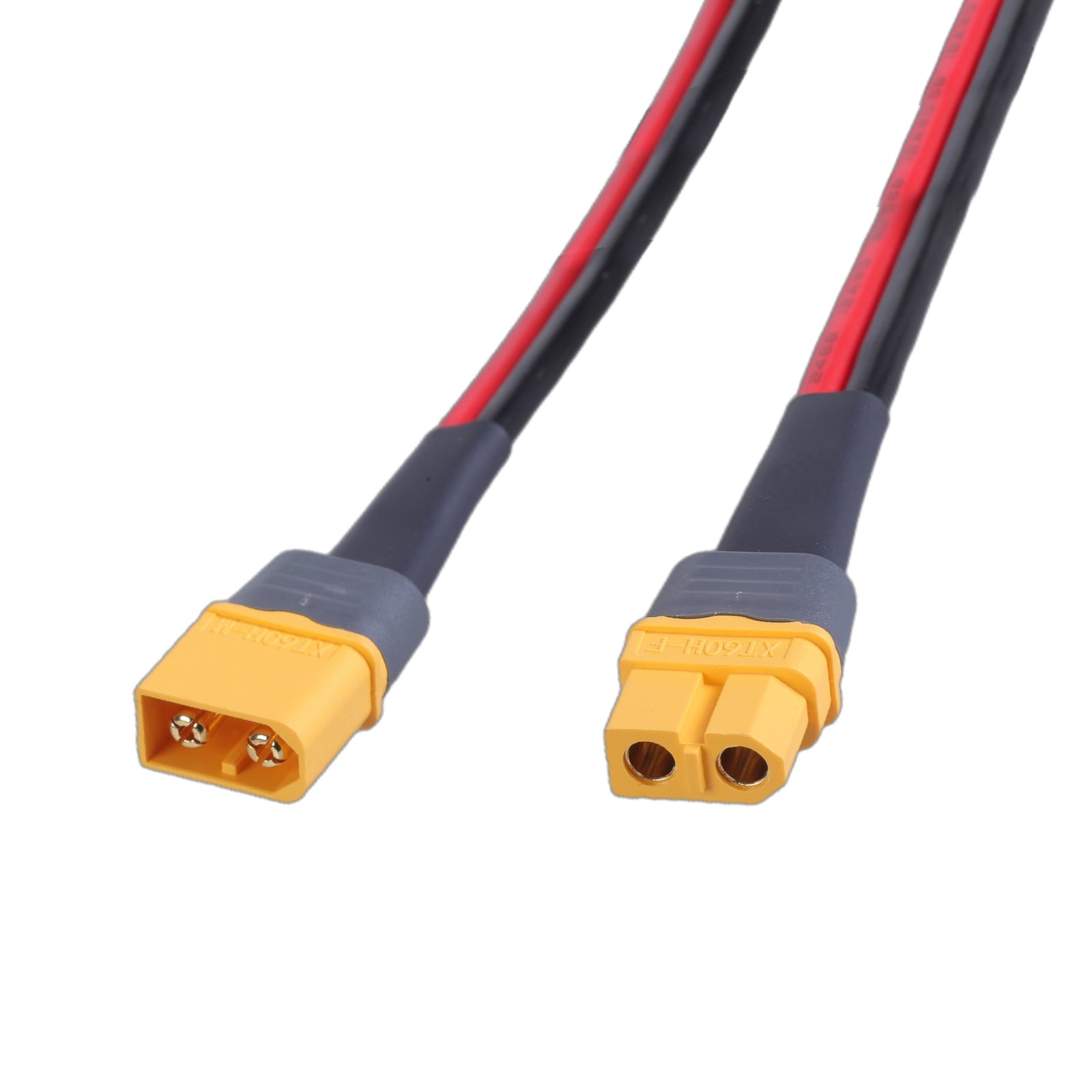 Male to Female Connectors with 12AWG Silicone Wire Extension Cable for RCs FPV