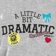 thumbnail image 2 of Junior's Mean Girls The Plastics A Little Bit Dramatic Icons Sweatshirt Heather Gray Large, 2 of 2