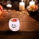 thumbnail image 1 of Fiudx Cubo de Calabaza de Halloween, Farol de Plástico Ecológico, Asa Apta para Niños, Ideal para Dulces y Golosinas, Recuerdo o Decoración de Fiesta, Color Morado, Elige Tu Estilo., 1 of 6