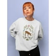 thumbnail image 2 of Critters And Foliage B Sweatshirt Women -Victoria Barnes Designs, Female 4X-Large, 2 of 4