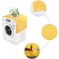 thumbnail image 4 of KATELUO Housse de Protection pour Réfrigérateur, Housse de machine à Laver, Housse de Protection avec Sac de Rangement, Housse Anti-Poussière pour Sécheuse de Réfrigérateur (Style C), 4 of 7