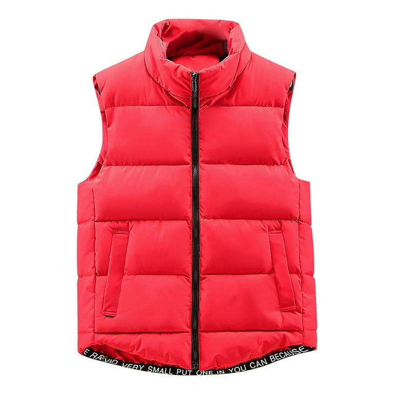 Red bubble vest mens 2025