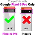 thumbnail image 2 of REQO Phone Case for Google Pixel 6 Pro Wallet Cover with Tempered Glass Screen Protector and PU Leather Credit Card Holder Stand Cell Accessories Pixel6Pro Pixel6 XL 6XL Pixle 6Pro 5G Women Men Brown, 2 of 7