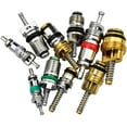 Car Air Conditioning Valve Core Kit, 102pcs, Refrigeration Valve Stems