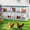 Green, variant on JXXRZ 3-Compartment Metal Chicken Nesting Box with Legs - Galvanized Steel Wall-Mounted Rust-Resistant Egg-Laying Hen Coop