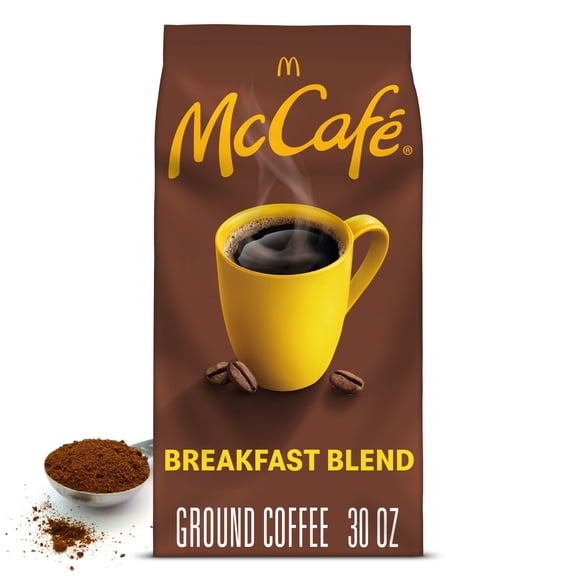 McCafe Breakfast Blend, Light Roast, Ground Coffee, 30 oz