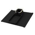 thumbnail image 1 of ShenFei Sofa Tray (black), Sofa Cup Holder Tray, Multi-functional Silicone Sofa Cup Holder Tray, Silicone Sofa Tray For Drinks, Snacks, Cell Phones, Etc., 1 of 5
