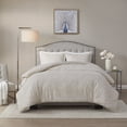 thumbnail image 4 of Home Essence Sophie 3 Piece Cotton Duvet Cover Set, Full/Queen, Light Taupe, 4 of 11