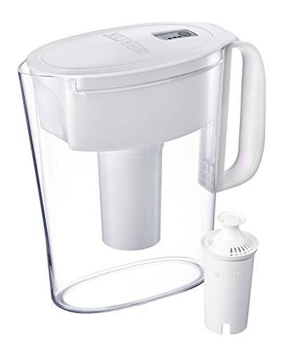 Brita Water Pitcher with 1 Filter, BPA Free, 5 Cup, White - Walmart.com