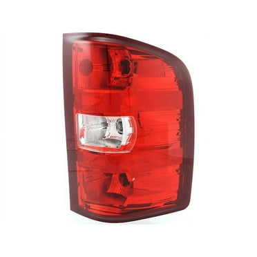 Right Passenger Side Tail Light Assembly - Compatible with 2007 - 2014 GMC Sierra 3500 HD 2008 2009 2010 2011 2012 2013