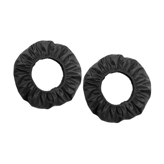 2 piezas Cubiertas de ruedas de cochecito para bebés Accesorios Premium Mantener neumáticos Clean Reemplazo de reemplazo de la rueda del carro de