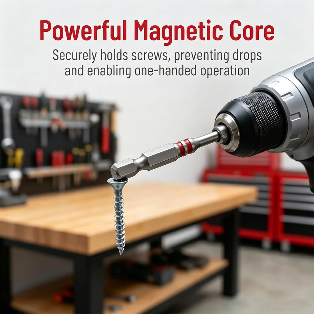 JEBTBFZE 1.5mm–6mm Stepped Hex Bit Set — Strong Magnetic Screwdriver Drill Bit Kit with Magnetic Hex Shank Stepped Bits Suitable for Electric Drills and Wrenches (2A)