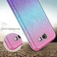thumbnail image 3 of Samsung Galaxy J7 (2017) / J7 Sky Pro / J7 Perx / J7 V / J7 Prime / Galaxy Halo Case, Bling Glitter Candy Silicone Rubber Gel Hard Protective Case Cover - Hot Pink, 3 of 4
