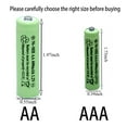 8 Pack Rechargeable AAA Batteries NiMH, High Capacity Low SelfDischarge Triple a Battery