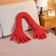 thumbnail image 6 of Feledorashia Creative Palm Pillow Plush Funny U-shape Sleeping Hugging Pillow, Cuddly Soft Long Body Pillow Doll Hands-shape Cushion Toy for Kids Friend Gifts, 6 of 9