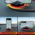 thumbnail image 3 of 4-In-1 Multifunctional Car Mat With Phone Holder And Hidden Parking Number Plate, Premium Pvc Construction For Anti-Slip Shock Absorption During Driving, Dashboard Storage For One Size, 3 of 6