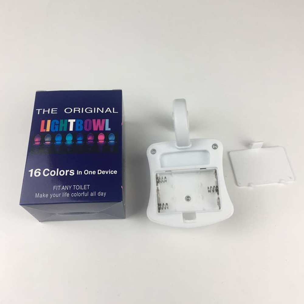 jQMUHLC Toilet Bowl Night Light, 2-Pack, Motion Sensor photo 8