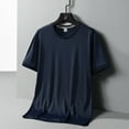 thumbnail image 2 of Men's T-shirts Sports Shirt Short Sleeve Fast Silk Sports Gym Activity Wicking Sweat Oversized T Shirts for Men Plus Size Tops, 2 of 8