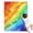 Rainbow Tie Dye, variant on Rainbow Tie Dye Wave Pattern Blanket,Comfortable Soft Flannel Throw Blanket,All Season,Warm Lightweight Blankets for Sofa Bed Couch Living Room Chair,30"x40"