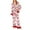 C159/Hot Pink, variant on XIYON Women's Pajama Set Bow Loose Casual Personality Printed Home Comfort Suit Soft Comfy Sleepwear Nightwear Loungewear