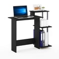 thumbnail image 4 of Pemberly Row Contemporary Laptop/Computer Desk in Solid Black, 4 of 9