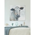 thumbnail image 4 of Marmont Hill Sweet Cow Face Canvas Wall Art, 4 of 7