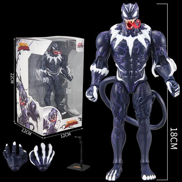 Figura de acción de ZD Toy The Avengers Venom Iron Man, figura de Venom-Thanos, modelo de juguete de Pantera Negra, regalo para hombre