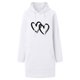 thumbnail image 3 of WILLBEST Vestido Mujer Sudadera Con Capucha Y Letras Estampadas Informales Para Mujer, 3 of 3