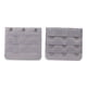 thumbnail image 5 of 5 extensiones de de 3 s para mujer, extensor de correa de para mujer, extensión flexible Gris Hugo Correa extensor para el sujetador, 5 of 8