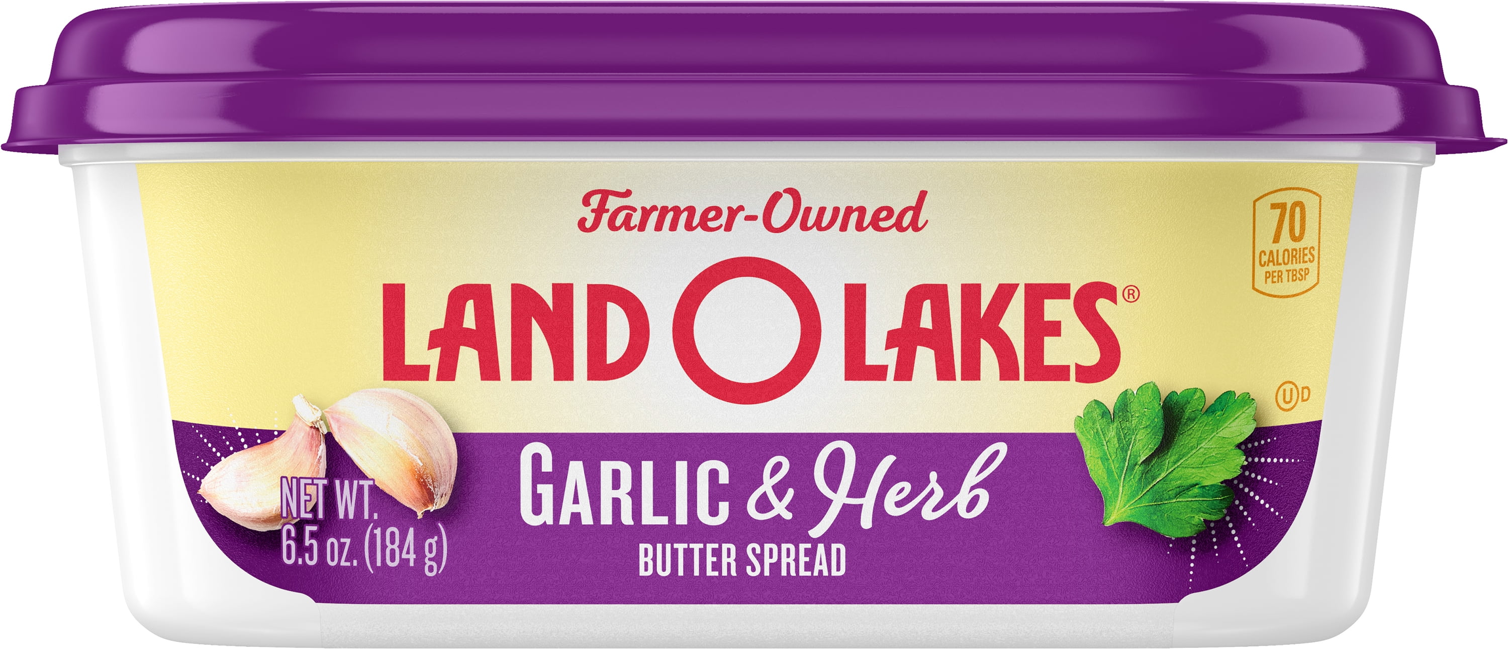 Land O Lakes Garlic & Herb Butter Spread, 6.5 oz. BrickSeek
