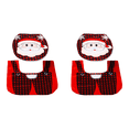 thumbnail image 1 of Juego Funda Y Alfombra para Asiento Inodoro Navideño Interior Reutilizable El (SD05), 1 of 2