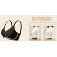 thumbnail image 7 of Sharicca Womens Seamless T-shirt Bra Wireless Comfort Bralette Smoothing Eeveryday Bras, 7 of 7