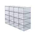 thumbnail image 1 of Zapatera Premium AGBOX set de 16 Piezas Transparente apilable, 1 of 5