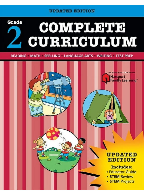 Flash Kids Harcourt Family Learning: Complete Curriculum: Grade 2 (Paperback)