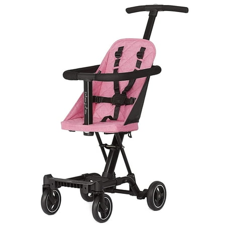 UPC: 0811048032409 | Dream On Me Lightweight and Compact Coast Rider Stroller with One Hand Easy Fold Adjustable Handles and Soft Ride Wheels Pink