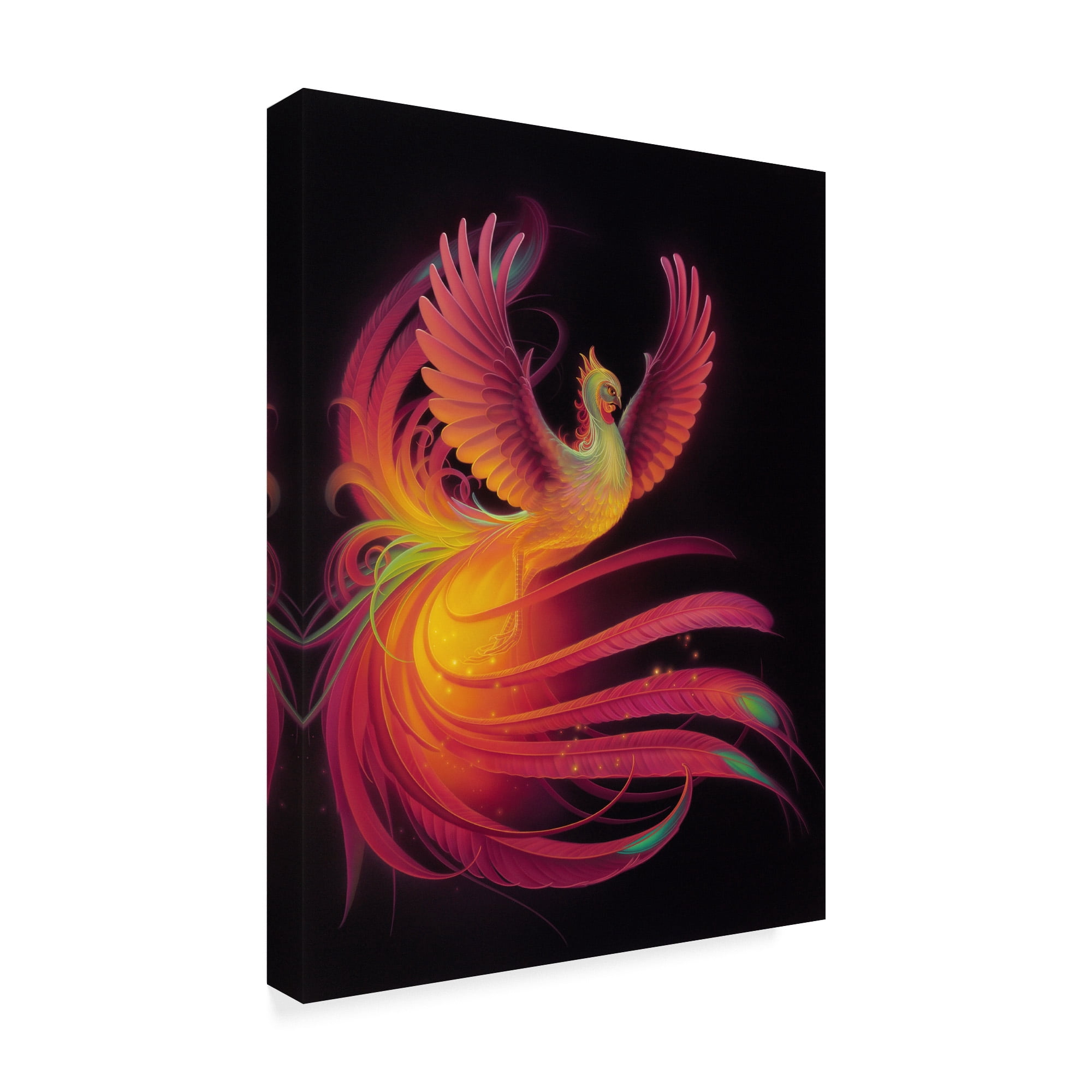Trademark Fine Art 'Phoenix' Canvas Art by Kirk Reinert