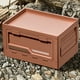thumbnail image 4 of Caja de almacenamiento plegable con puerta lateral, caja de camping para exteriores, organizador portátil para maletero de coche, picnic, fiesta en la playa, suministros de plástico, contenedor de al, 4 of 6