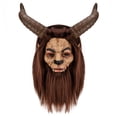 thumbnail image 1 of Máscara de látex para cubrir toda la cara, Beauty Beast, Halloween, cosplay, 1 of 1