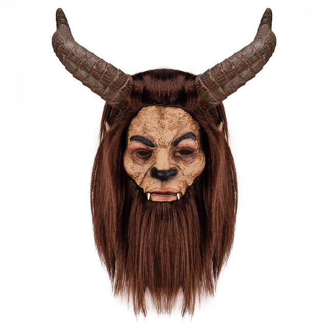 Máscara de látex para cubrir toda la cara, Beauty Beast, Halloween, cosplay