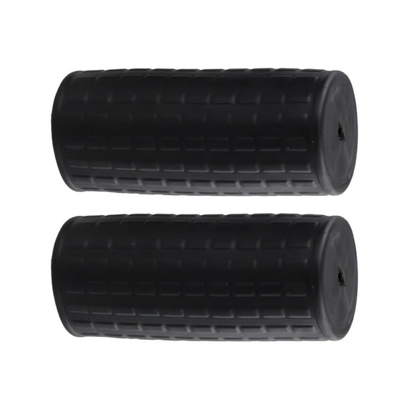 Perfectly Fitting Wheelbarrow Handles To Ease Your Hard Work 2Pcs Wheelbarrow Rubber Handles Anti Shock And Non Slip 122 X 40mm
