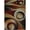 Maroon, variant on Woven Trends Sumatra Modern Hallway Runner 1'9" x 7'2" Concentric Circles and Curved Line Abstract Pattern Carpet with Jute Backing, Stain-Resistant Long Rugs for Hallway, Corridor, Entryway - Multi