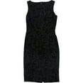 thumbnail image 2 of Ralph Lauren Womens Lace Sheath Dress, Black, 2, 2 of 2