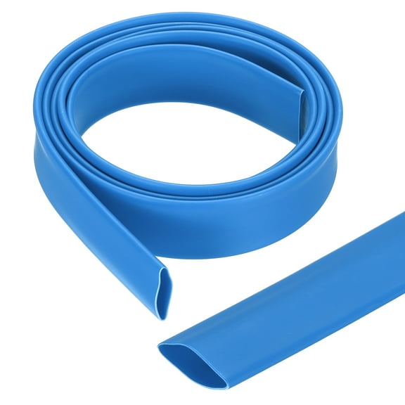 1/2 Inch 4ft Wire Heat Shrink Tubing 3:1 Heat Shrink Wrap Blue
