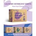 thumbnail image 3 of Bellaluce Concentrated Laundry Detergent Sheets, Lavender Scent, 480 Loads, 2 Pack (240 Count), 3 of 8