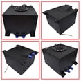 thumbnail image 3 of LABLT 5 Gallon Coated Aluminum Fuel Cell Gas Tank & Level Sender for Racing/drifting Black, 3 of 5