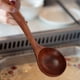 thumbnail image 2 of 1 juego de 2 cucharas y espátulas de madera antiadherentes para utensilios de cocina, 2 of 7